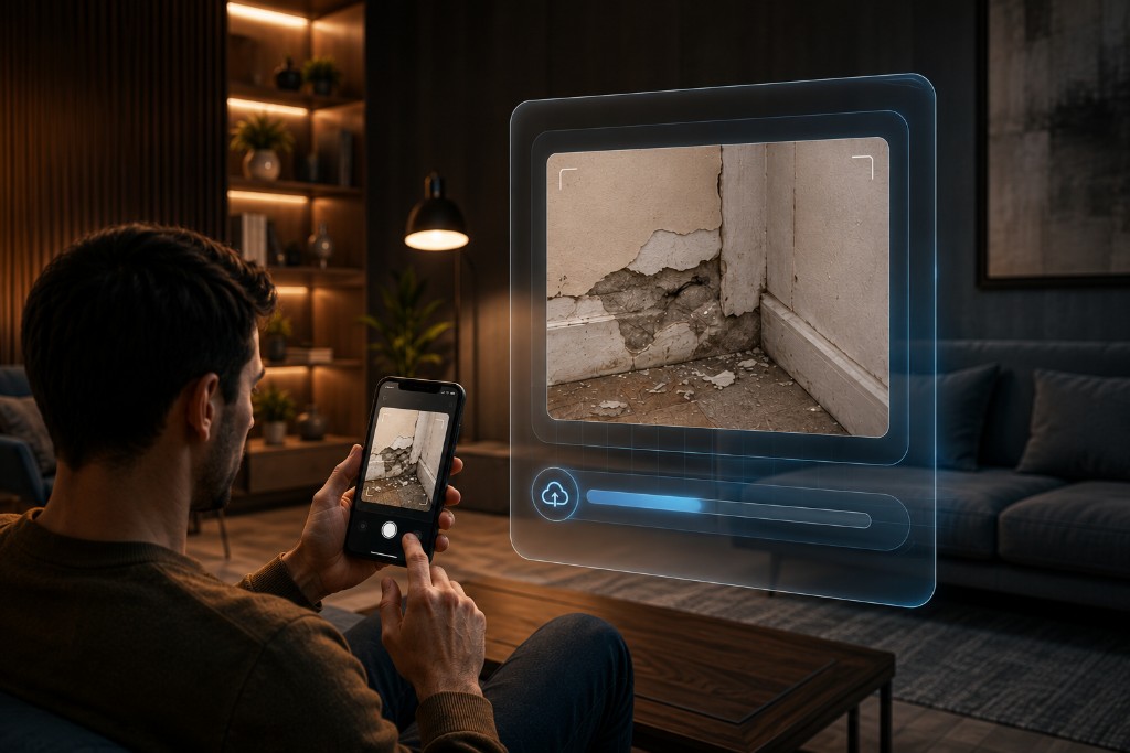 Smart AI home maintenance — upload a photo for instant analysis